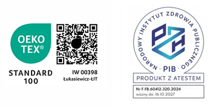Materac piankowy 22 cm H3/H4 SAVANA 160x200 LATEKS VISCO KOKOS