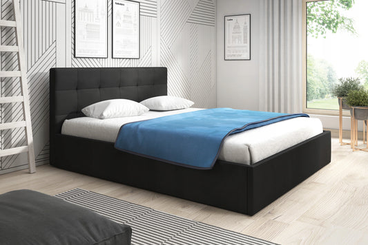 Łóżko tapicerowane LARA 180x200 Podnoszone z pojemnikiem