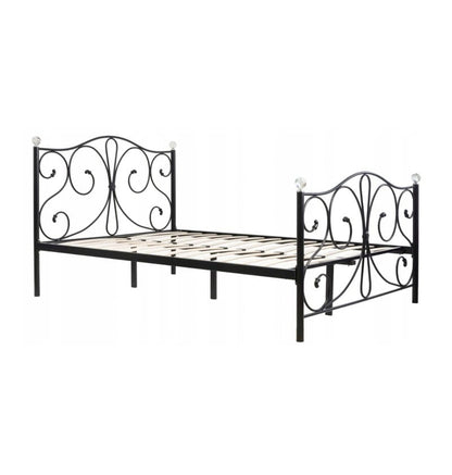 Łóżko Metalowe Podwójne CRISTAL 160x200