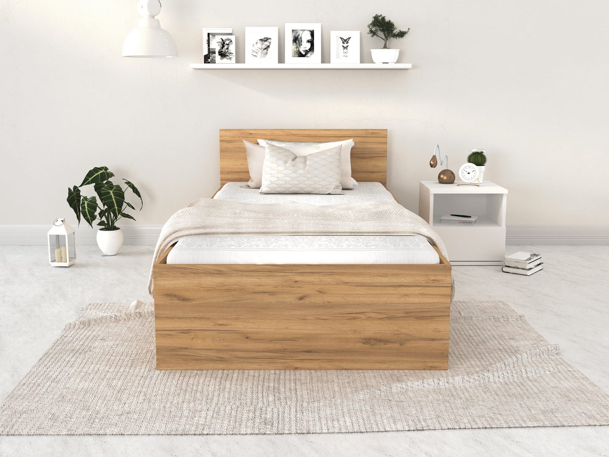 Łóżko Parterowe 90x200 FLORYDA