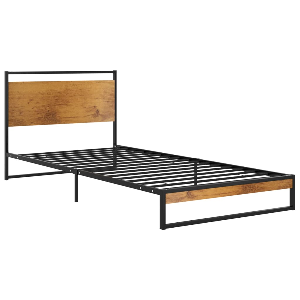 Łóżko Młodzieżowe LOFT Classic 2 100x200 Dąb