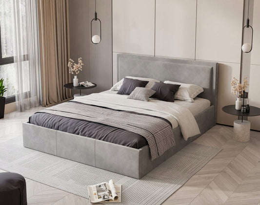 Łóżko Tapicerowane Podnoszone SAVE 180x200 z Pojemnikiem