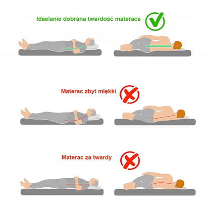 Materac Sprężynowy 180x200 Kieszeniowy H3/H5 MEDICAL SILVER HARD z Kokosem 24cm 100kg+