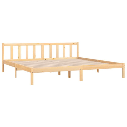 Łóżko Sosnowe 200x220 Drewniane Małżeńskie