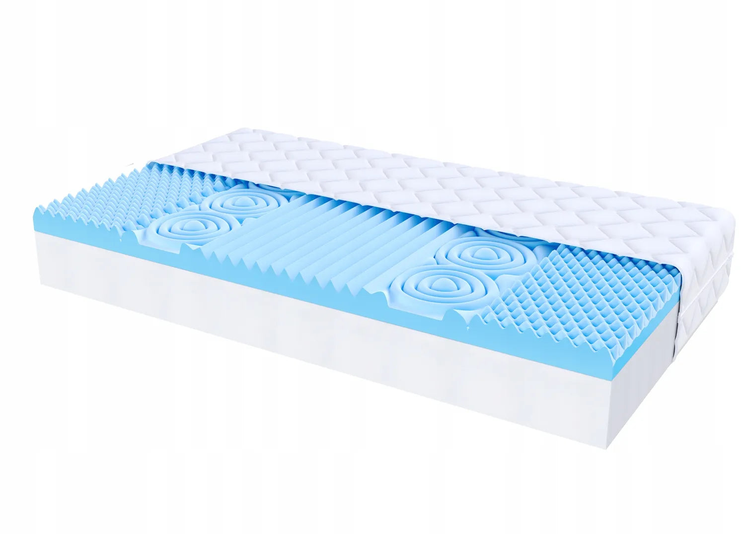 Materac Tabu Senior 140x200 Pianka HR 17cm H4/H5