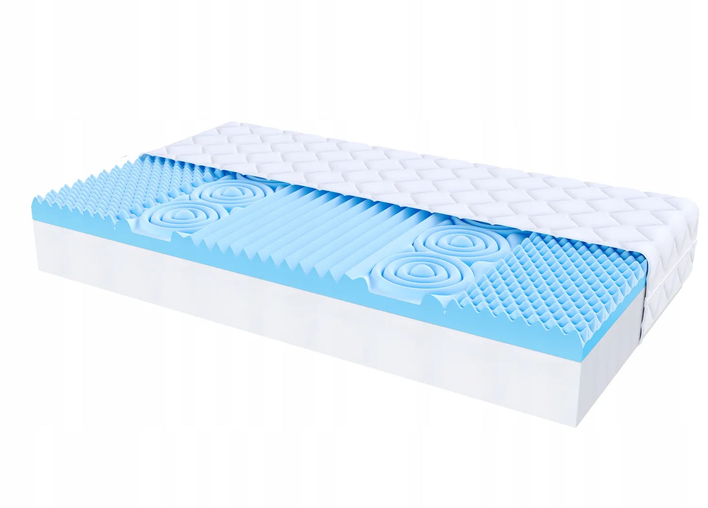 Materac Tabu Senior 120x200 Pianka HR 17cm H4/H5
