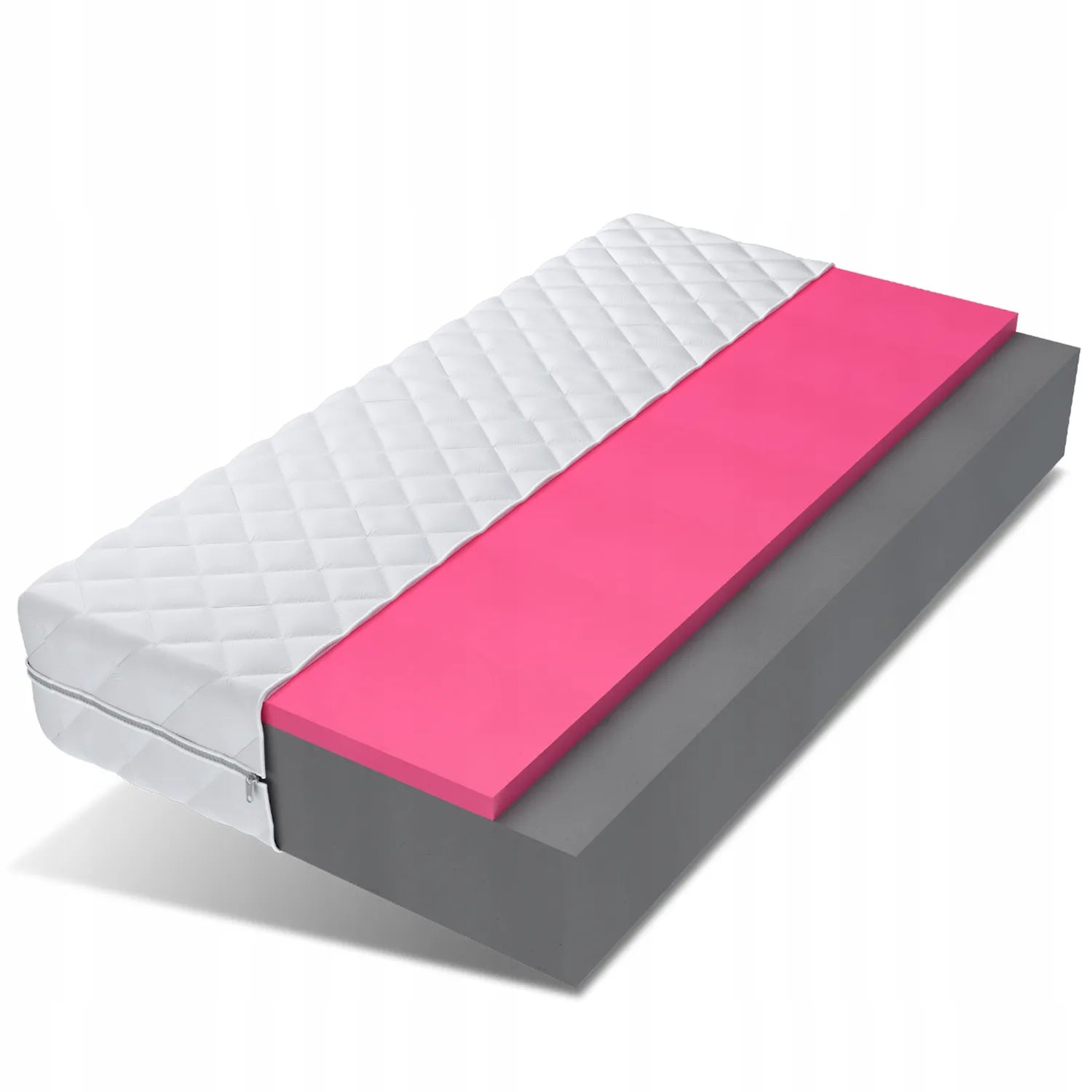 Materac Oaza Senior 120x200 Pianka MEMORY 17cm H3/H4