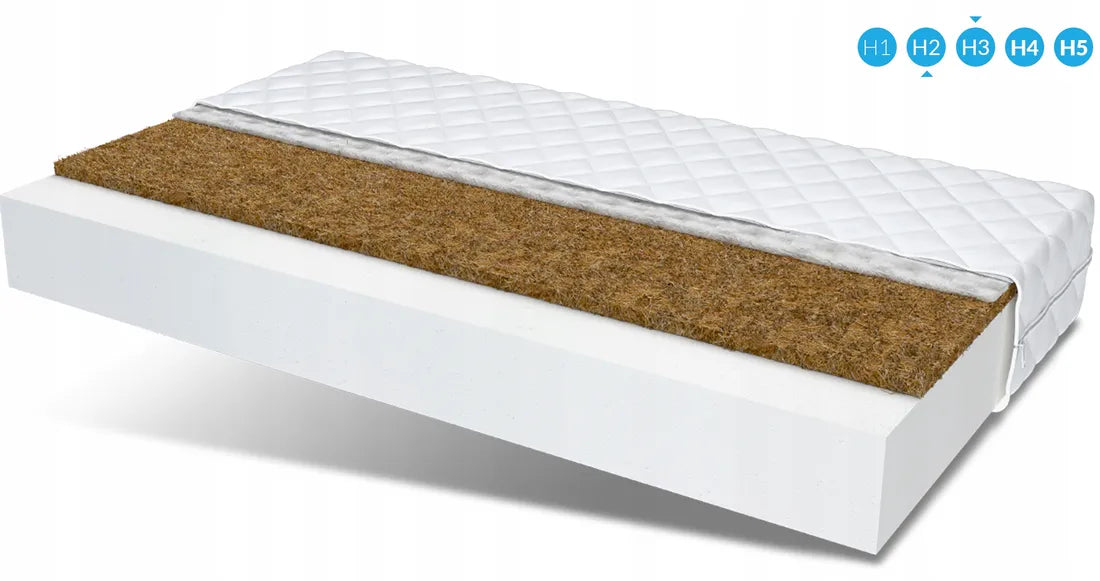 Materac dziecięcy składany COCO 120x60 cm – pianka + kokos