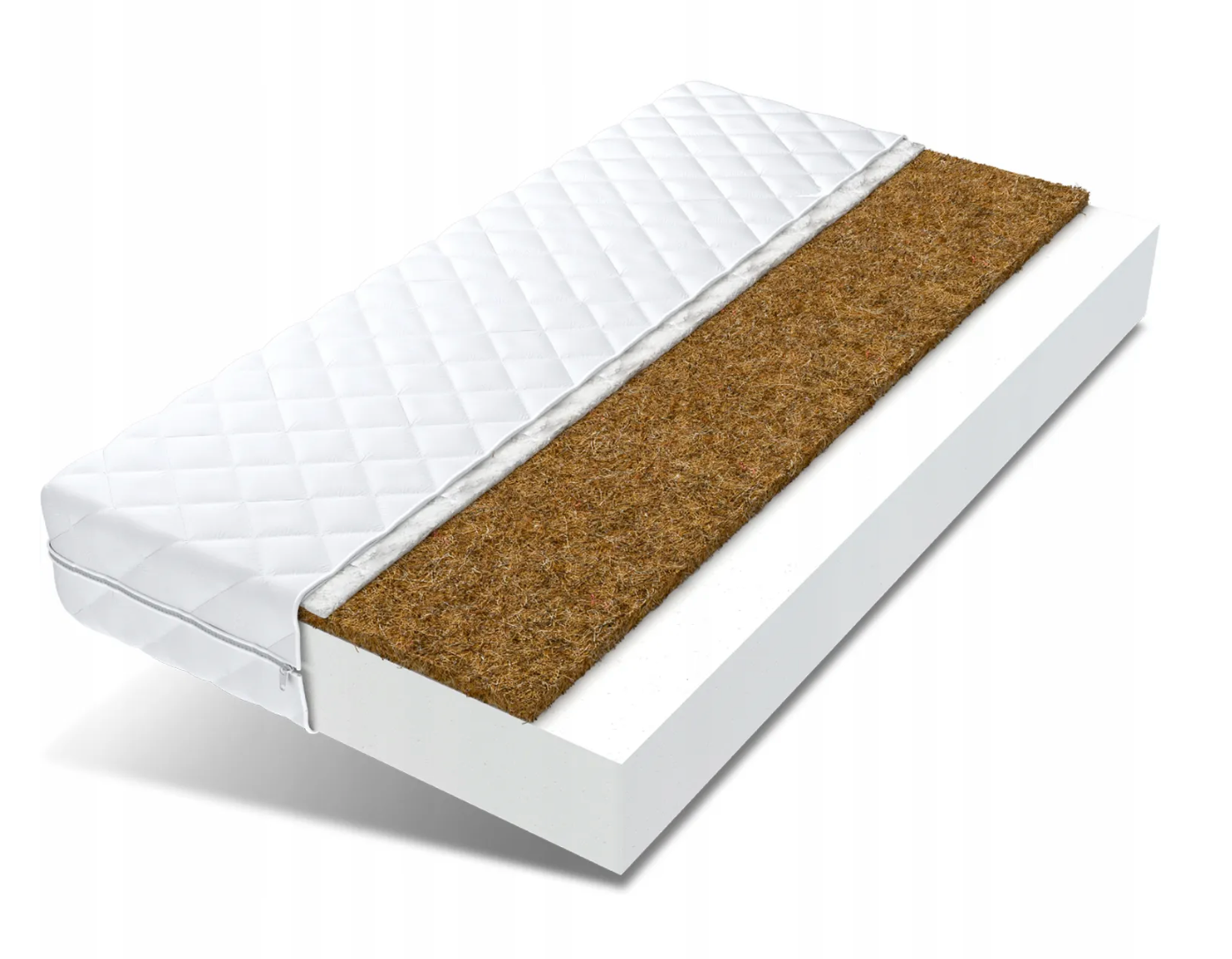 Materac dziecięcy składany COCO 160x70 cm – pianka + kokos