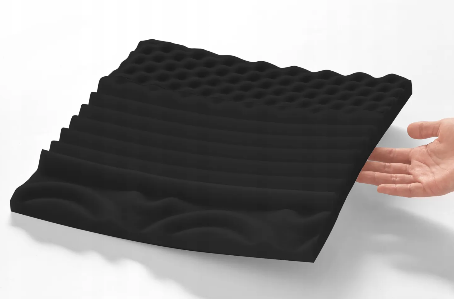 Materac nawierzchniowy 180x200 UNICA topper masujący 8cm