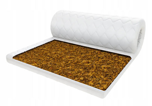 Materac nawierzchniowy 140x200 kokos Topper 3cm Twardy H5