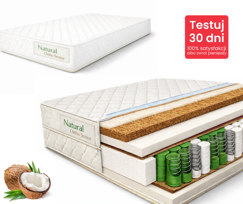 Materac Natural Ortho Senior H3/H4